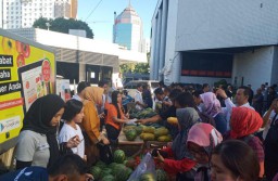 Foto: 1 Ton Buah Ludes dalam 20 Menit