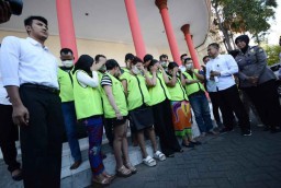 Halal Bihalal Dikemas Pesta Narkoba dan Miras, 11 Orang Diamankan
