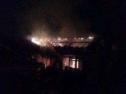 Rumah Kontrakan di Batu Terbakar, 4 Bocah Tewas