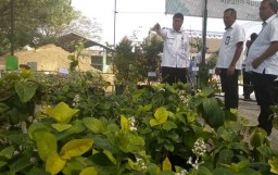 DLH Bareng PT PJB Bangun Green House di TPA Ngipik Gresik