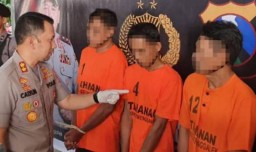 Edarkan Narkoba di Terminal Trenggalek, 3 Orang Diciduk
