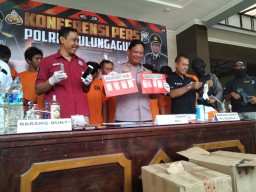 Dalam Sebulan, 20 Pelaku Narkoba dan Miras Diamankan di Tulungagung