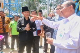 Bupati Nur Arifin Resmikan Instalasi Pengolahan Air di Trenggalek
