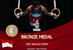 Atlet Senam asal Trenggalek Raih Medali Perunggu di SEA Games 2019