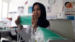 Diborong dan Dikirim ke Tiongkok, Stok Masker di Tulungagung Menipis