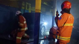 Bengkel di Petemon Surabaya Terbakar, Mobil Grand Vitara Ludes