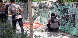 Sebuah Granat Nanas Ditemukan di Markas Veteran Surabaya