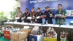 Bea Cukai Sita Ribuan Rokok Ilegal Senilai Rp 2,5 Miliar