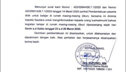 Libur Kelompok Bermain hingga SMP di Surabaya Diperpanjang