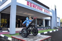 Antisipasi Corona, Brigade Infanteri 2 Marinir Disemprot Disinfektan