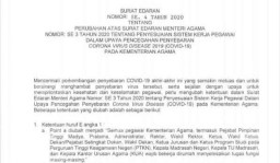 Antisipasi Corona, Pelayanan KUA di Surabaya Ditutup Sementara