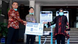 Cegah Corona, Perusahaan ini Bantu Pemkot Peduli Gerakan Cuci Tangan