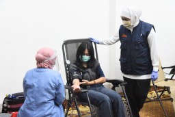 Pemprov Sumbang 581 Kantong Darah Bantu Stok PMI Selama Ramadan