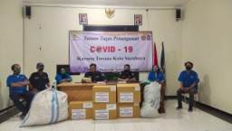 Bantu Warga di Surabaya, Karang Taruna Bentuk Satgas Covid-19