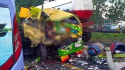 Bus dan Truk Muat Ikan Kecelakaan di Paiton, 2 Orang Tewas