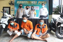 Komplotan Bandit Motor di Surabaya Ditangkap, Seorang Pelaku Didor