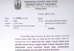 Ini Saran IDI kepada Pemprov Jatim Soal Pelaksanaan Salat Idul Fitri