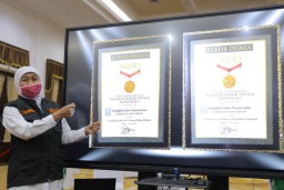 Dua Penghargaan untuk Jatim di Tengah Pandemi Covid-19