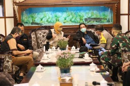 PSBB Tahap 2, Sidoarjo Diminta Sinergi dengan Kampung Tangguh Malang