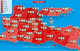 Pasien Positif Covid-19 di Jatim Bertambah 62 Orang