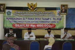 Rp 10,113 Miliar BLT Dana Desa Disalurkan untuk 16.751 KK di Sidoarjo