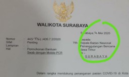 Surat Wali Kota Risma Minta Bantuan Swab  Covid-19 Diduga Salah Tulis