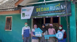Yayasan Kampus di Surabaya ini Rampungkan Bedah Rumah ke 4