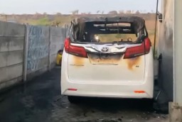 Polisi: Terduga Pembakar Mobil Via Vallen Seperti Orang Linglung