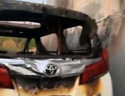 Terduga Pembakar Mobil Via Vallen Terlihat 2 Hari Riwa-Riwi di Lokasi