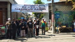Relawan Dirikan 1000 Kampung Machfud Arifin dan 1.405 Posko