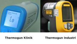 Apa Perbedaan Thermogun Klinik dan Thermogun Industri?