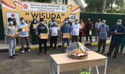 1022 Pasien dari 1090 Konfirm Corona yang Dirawat di RS Darurat Sembuh