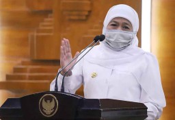 Khofifah Minta Pendaftaran Cakada di Jatim ke KPU Tak Libatkan Massa