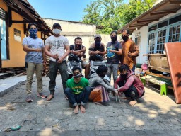 3 Bandit Curanmor Spesialis Perumahan dan Kos di Surabaya Ditangkap