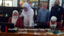 Video: Khofifah Tinjau Pembelajaran Tatap Muka