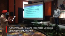 Video: Purnawirawan Pejuang Indonesia Deklarasi Dukung Machfud Arifin