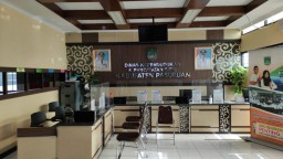 Dua Pegawai Konfirm Corona, Dispendukcapil Kabupaten Pasuruan Lockdown