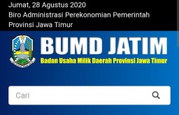 Data BUMD di Website Pemprov Jatim Tidak 'Terawat'