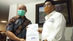 Partai Perindo Merapat Dukung Machfud Arifin-Mujiaman