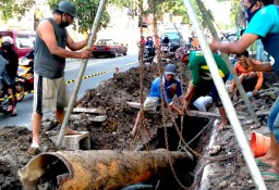 Catat! Jalan Raya Bungah-Dukun, Gresik Ditutup Mulai Besok