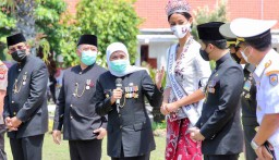 Jatim Jadi Contoh Pengendalian Covid-19 Nasional di Hari Jadi ke-75