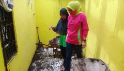 Istri Cabup Sidoarjo ini Upayakan Korban Kebakaran dapat Bantuan