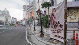 Baliho 'Bela Risma' di Surabaya, Ini Pengakuan Kepala BPB Linmas