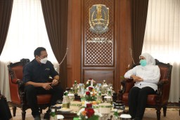 Bertemu AMSI Jatim, Gubernur Khofifah Prioritaskan Vaksinasi Jurnalis
