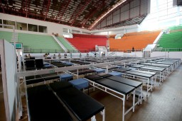 Clear, Warga Terima GOR GBT Surabaya Jadi RS Darurat Pasien Covid-19