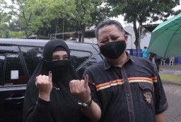 Whisnu Sakti Gunakan Hak Pilih: Tetap Jaga Keamanan dan Perdamaian