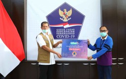 Lagi, XL Axiata-Karyawan Serahkan Donasi Mitigasi Covid-19
