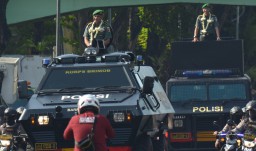 Pisah Sambut Danrem Bhaskara Jaya, Diarak Baracuda hingga Backhoe
