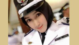 Bu Kades Cantik di Lamongan itu Belum Menikah Lho
