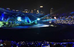 Meriahnya Upacara Pembukaan Asian Games 2018